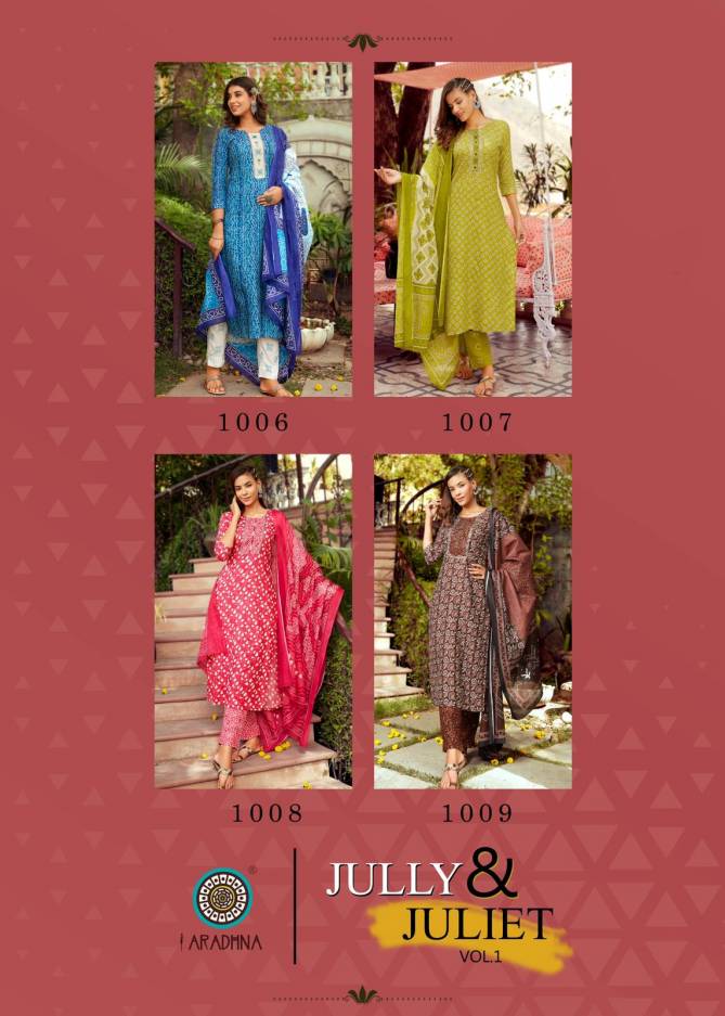 Aradhna Jully And Juliet 1 New Exclusive Wear Designer Ready Made Suit Collection